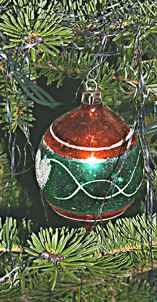 Glass Christmas Ornament