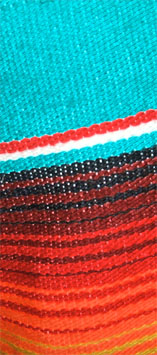 Fabric from Mexico, closeup