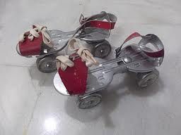 1950s toy roller skates