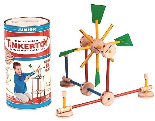 1950s toy tinker toys