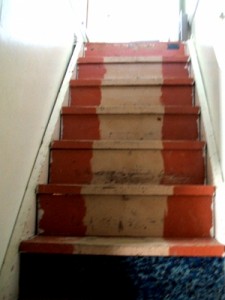 Basement Stairs at the Little House in the City