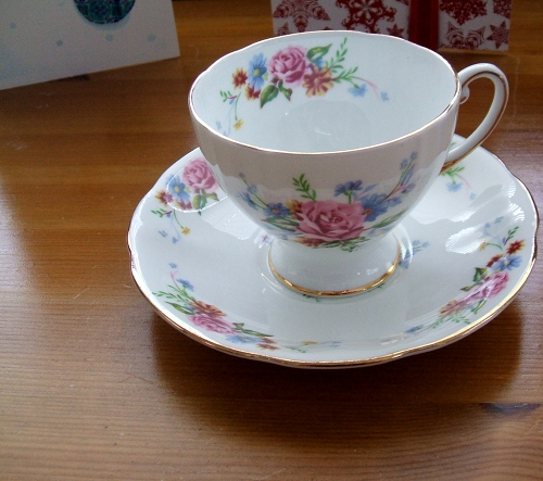 Teacup and Saucer that Belonged to my Maternal Grandmother