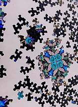 Jigsaw Puzzle under construction