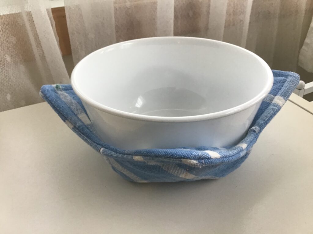 bowl in a bowl cozy